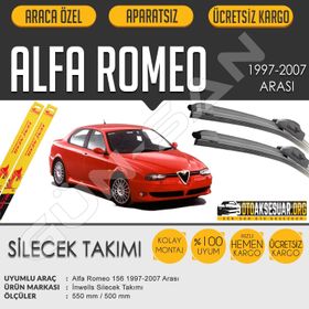 Alfa Romeo 156 1997-2007 Muz Silecek Takımı
