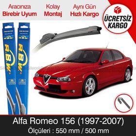 Alfa Romeo 156 1997-2007 Muz Silecek Takımı
