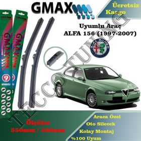 Alfa Romeo 156 1997-2007 Silecek Takımı