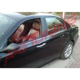 Alfa Romeo 156 1997 Üzeri Paslanmaz Çelik 4 Parça Krom Cam Çıtası