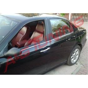 Alfa Romeo 156 1997 Üzeri Paslanmaz Çelik 4 Parça Krom Cam Çıtası