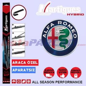 Alfa Romeo 156 Hybrid 1997-2007 Silecek Takımı