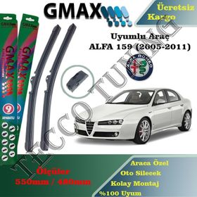Alfa Romeo 159 2005-2011 Silecek Takımı