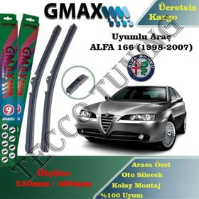 Alfa Romeo 166 1998-2007 Silecek Takımı