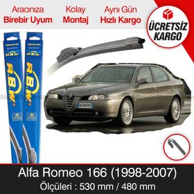 Alfa Romeo 166 RBW 1998-2007 Muz Silecek Takımı