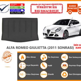 Alfa Romeo Giulietta 2011 Sonrası Halı Bagaj Havuzu