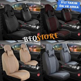 Alfa Romeo Giulietta Lüks Bej Deri Ön Arka Set Oto Koltuk Kılıfı