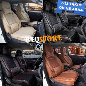 Alfa Romeo Giulietta Lüks Bej Deri Ön Arka Set Oto Koltuk Kılıfı