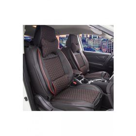Alfa Romeo Giulietta Lüks Siyah Deri Ön Arka Set Oto Koltuk Kılıfı