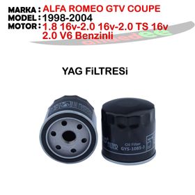 Alfa Romeo Gtv Yağ Filtresi