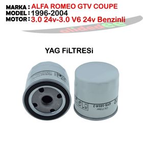 Alfa Romeo Gtv Yağ Filtresi