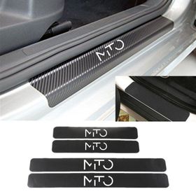 Alfa Romeo Mito 4 Adet Karbon Kapı Eşiği Sticker
