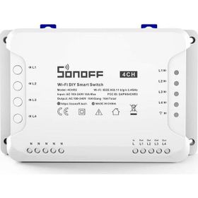Alfa Sonoff 4CH R3 WiFi Smart Switch 4 Kanal Akıllı Röle