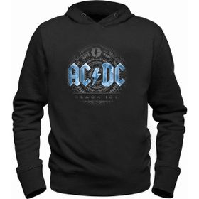 Alfa Tshirt Ac Dc Siyah Erkek Sweatshirt