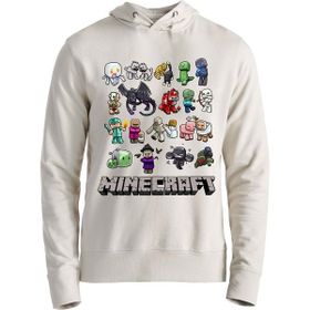 Alfa Tshirt B2643 Ekru Minecraft Erkek Sweatshirt