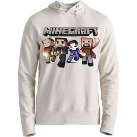 Alfa Tshirt B2643 Ekru Minecraft Erkek Sweatshirt