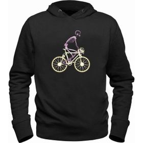 Alfa Tshirt Bisiklet Siyah Erkek Sweatshirt