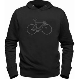 Alfa Tshirt Bisiklet Siyah Erkek Sweatshirt