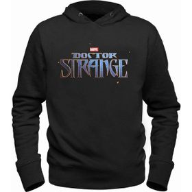 Alfa Tshirt Doctor Strange Siyah Kapşonlu Erkek Sweatshirt