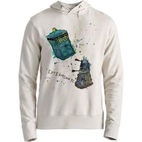 Alfa Tshirt Doctor Who Ekru Erkek Sweatshirt