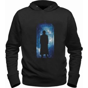 Alfa Tshirt Doctor Who Siyah Erkek Sweatshirt
