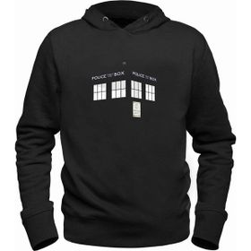 Alfa Tshirt Doctor Who Siyah Erkek Sweatshirt