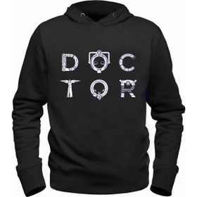 Alfa Tshirt Doctor Who Siyah Erkek Sweatshirt