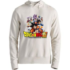 Alfa Tshirt Dragon Ball Ekru Erkek Sweatshirt