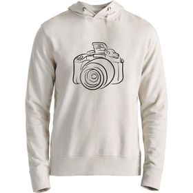 Alfa Tshirt Fotoğraf Makinesi Ekru Erkek Sweatshirt