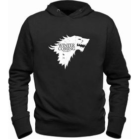 Alfa Tshirt Game Of Thrones Siyah Kapşonlu Erkek Sweatshirt