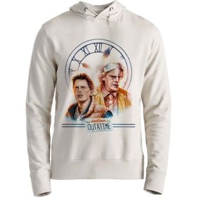 Alfa Tshirt Geleceğe Dönüş Ekru Erkek Sweatshirt