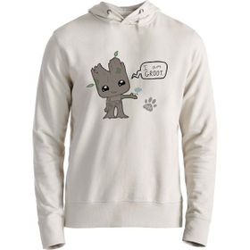 Alfa Tshirt Groot Ekru Erkek Sweatshirt