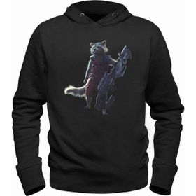 Alfa Tshirt Guardians Of The Galaxy Siyah Erkek Sweatshirt