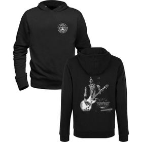 Alfa Tshirt Gun N Roses Dijital Baskılı Siyah Ön Arka Baskılı Erkek Sweatshirt