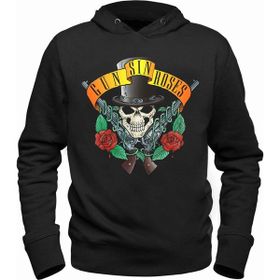 Alfa Tshirt Gun N Roses Siyah Erkek Sweatshirt