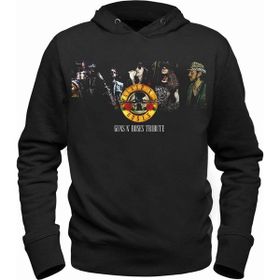 Alfa Tshirt Gun N Roses Siyah Erkek Sweatshirt