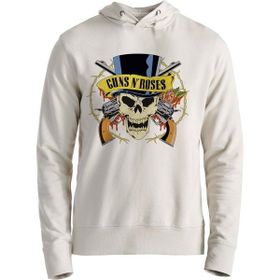 Alfa Tshirt Guns N Roses Ekru Erkek Sweatshirt