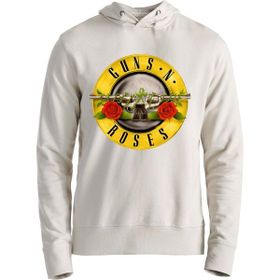 Alfa Tshirt Guns N Roses Ekru Erkek Sweatshirt
