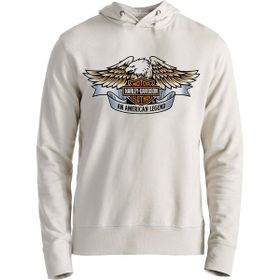 Alfa Tshirt Harleey Davidson Ekru Erkek Sweatshirt