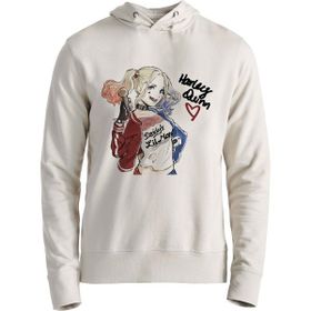 Alfa Tshirt Harleey Quinn Ekru Erkek Sweatshirt