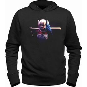 Alfa Tshirt Harley Q Siyah Erkek Sweatshirt