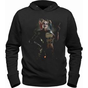 Alfa Tshirt Harley Q Siyah Erkek Sweatshirt