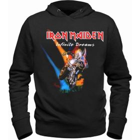 Alfa Tshirt Iron Maiden Siyah Erkek Sweatshirt