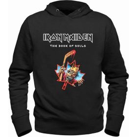 Alfa Tshirt Iron Maiden Siyah Erkek Sweatshirt