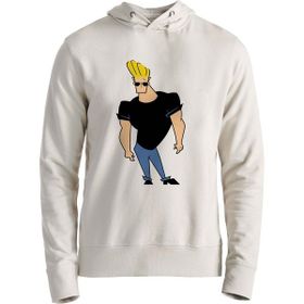 Alfa Tshirt Johnny Bravo Ekru Erkek Sweatshirt
