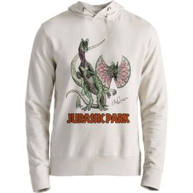 Alfa Tshirt Jurassic Park Ekru Erkek Sweatshirt