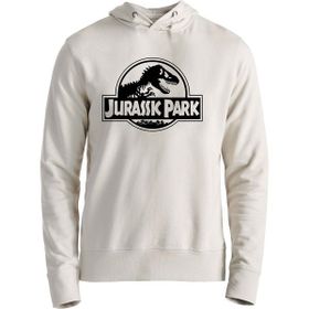 Alfa Tshirt Jurassic Park Ekru Erkek Sweatshirt