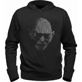 Alfa Tshirt Lord Of The Rings Siyah Kapşonlu Erkek Sweatshirt