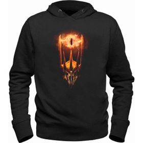 Alfa Tshirt Lord Of The Rings Siyah Kapşonlu Erkek Sweatshirt