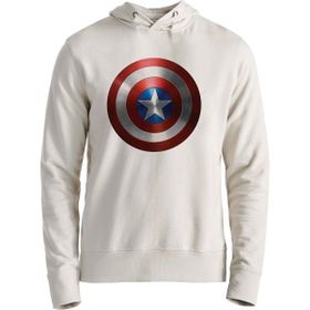 Alfa Tshirt Marvel- Captain America Ekru Erkek Sweatshirt